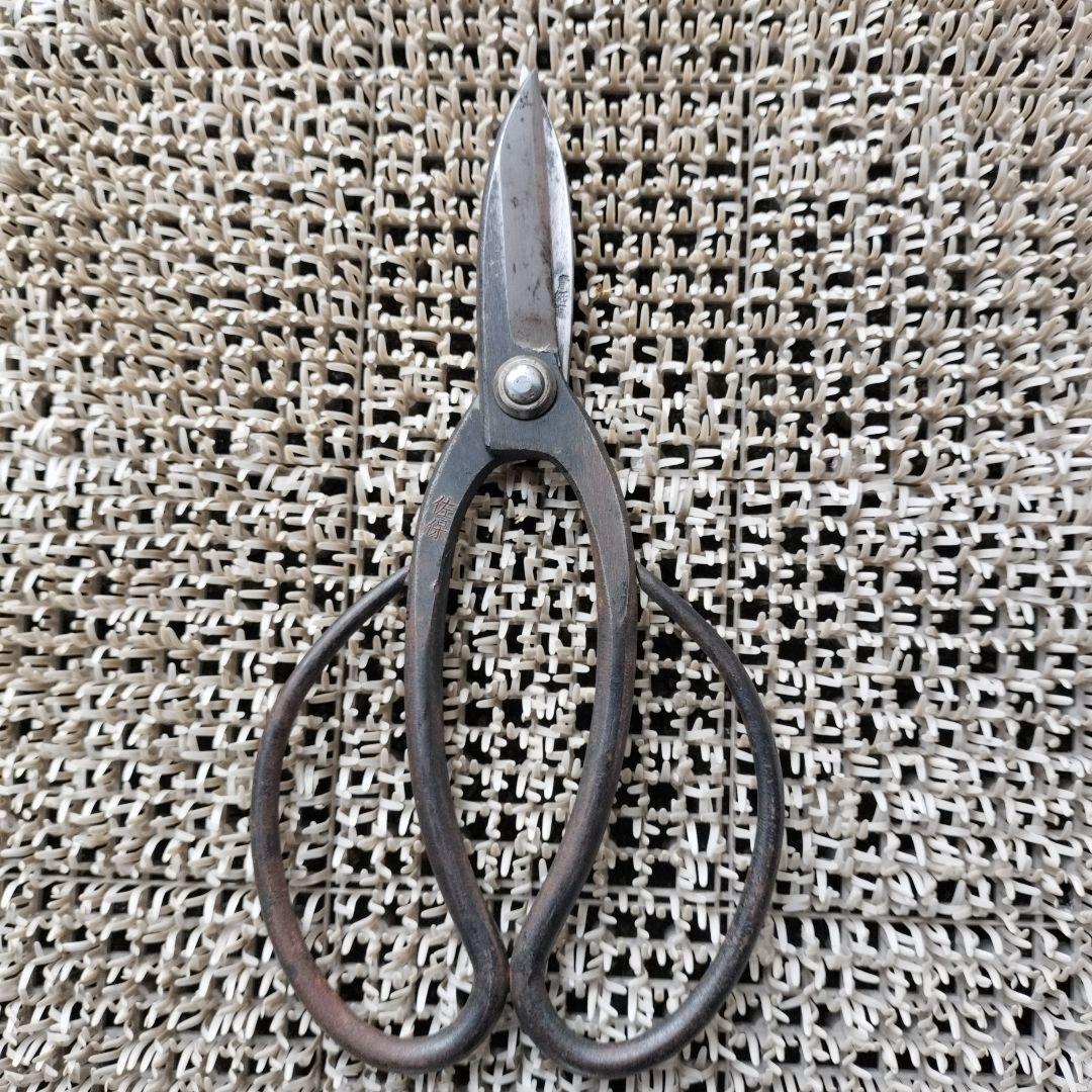 佐保 剪定鋏 金属製 使用感あり