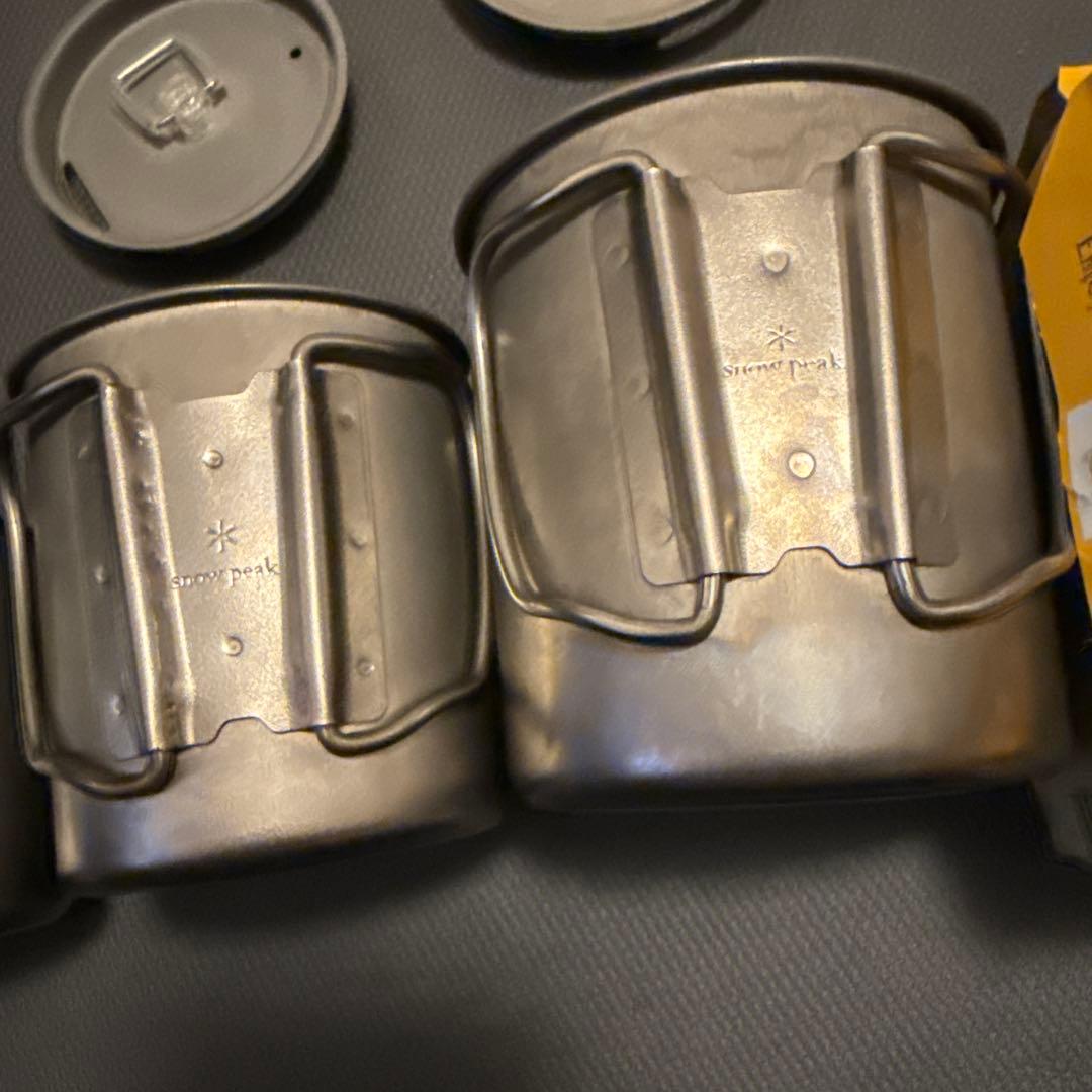 ハイカーズデポ　旧ロゴ　スノーピーク　300 450 600 蓋付　ＵＬ