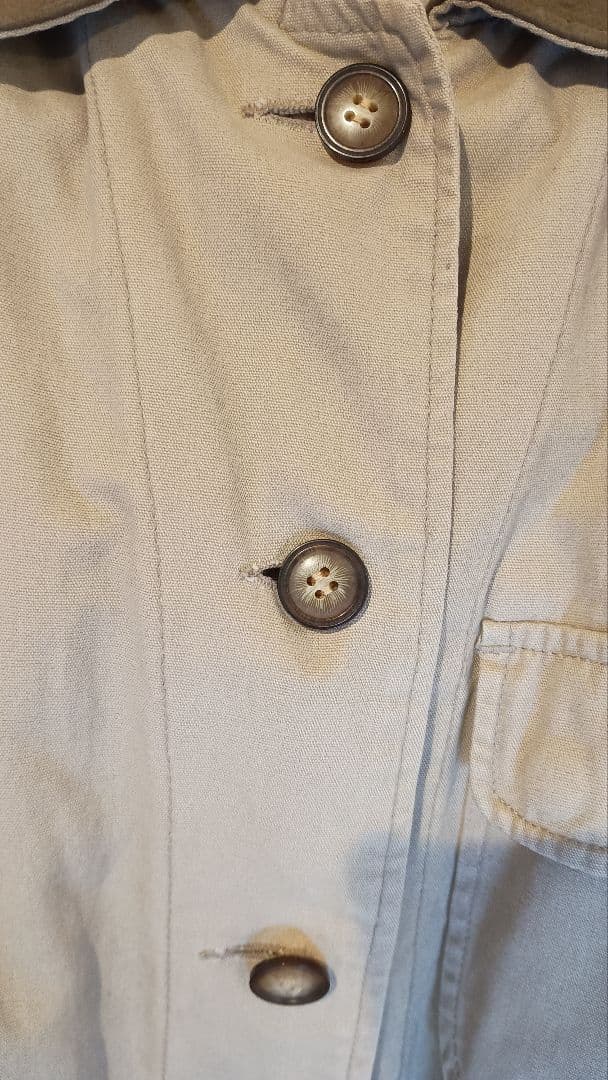 90s free country usa hunting jacket 襟レザー