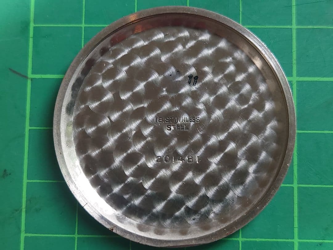 むぅ　Waltham 15J アールデコ文字盤　稼働品