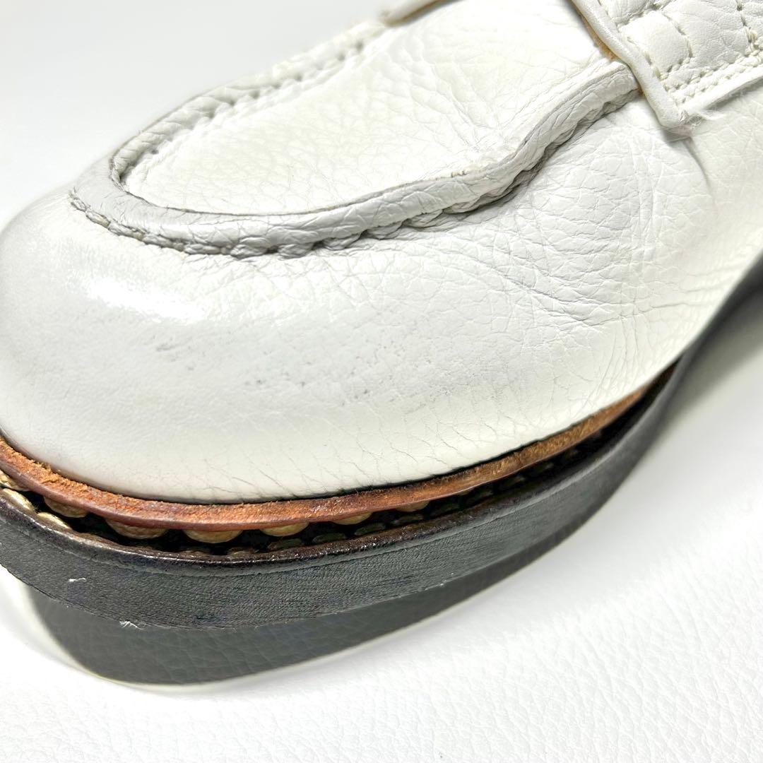 【美品】パラブーツ シャンボード ホワイト size5.5