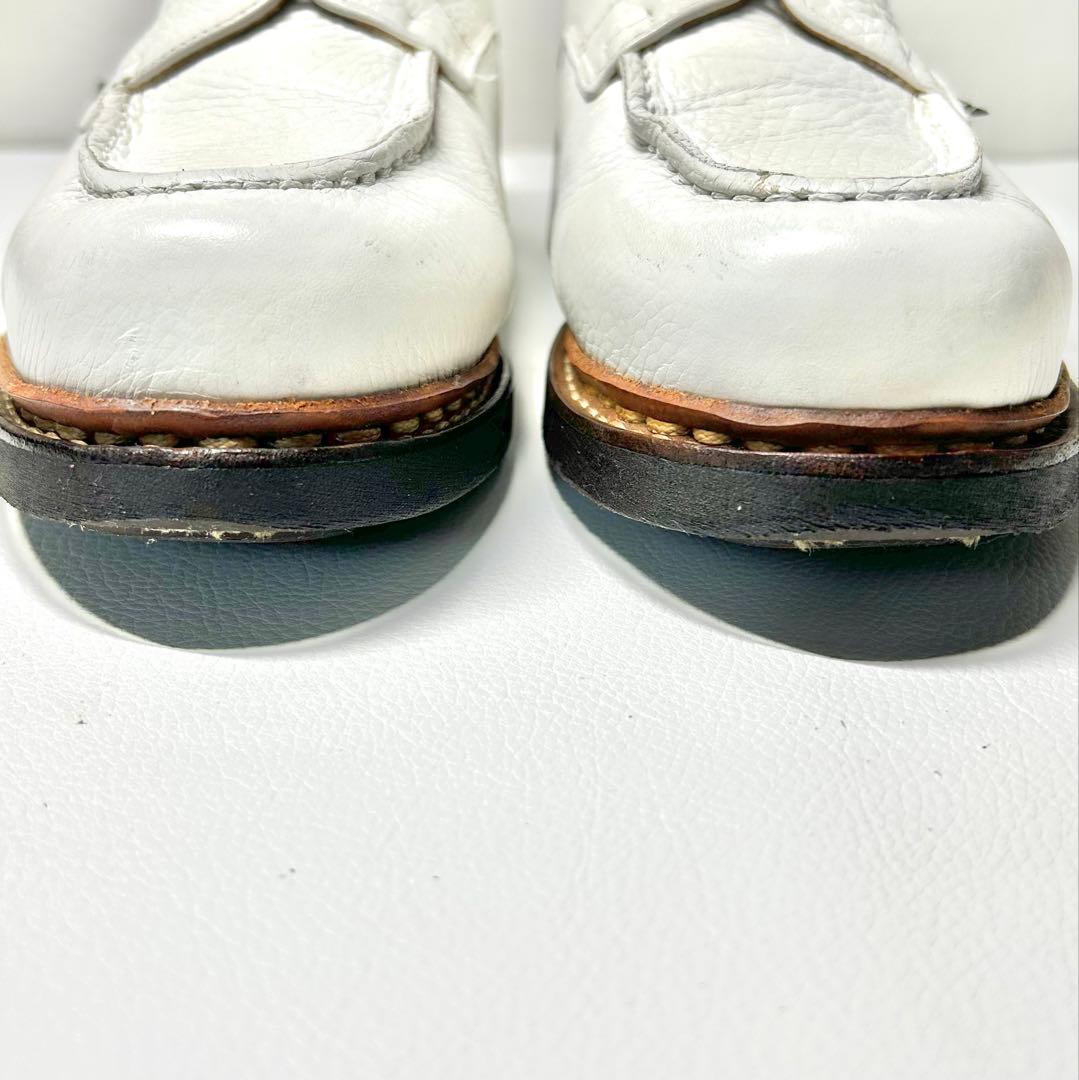 【美品】パラブーツ シャンボード ホワイト size5.5