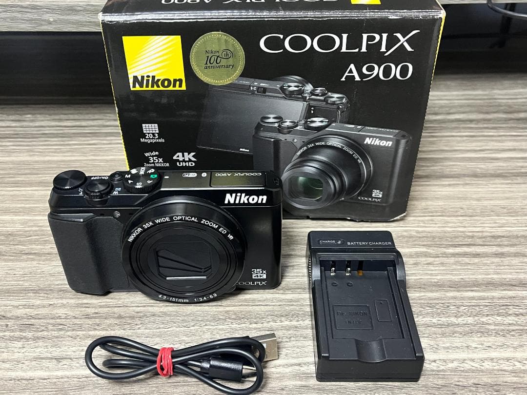 Nikon COOLPIX A900 35倍ズーム 4K デジカメ 動作確認済み