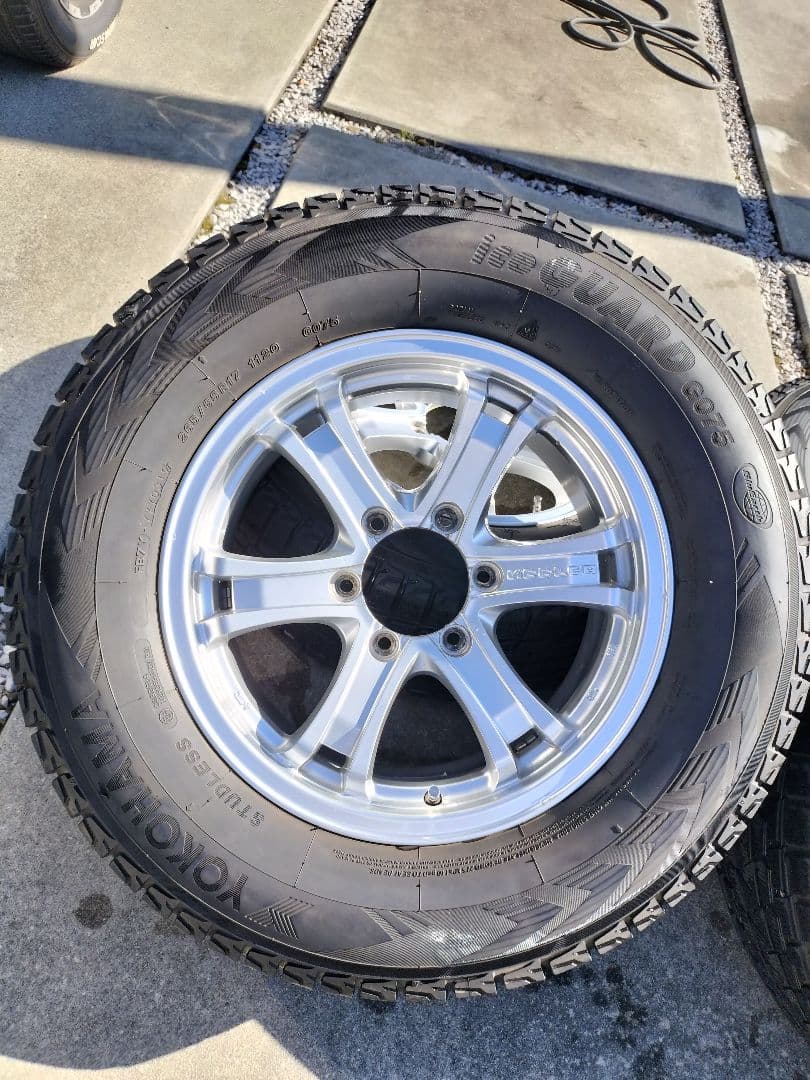 和*ミ様 ランクル プラド キラーフィールド スタッドレス ヨコハマ アイスガー