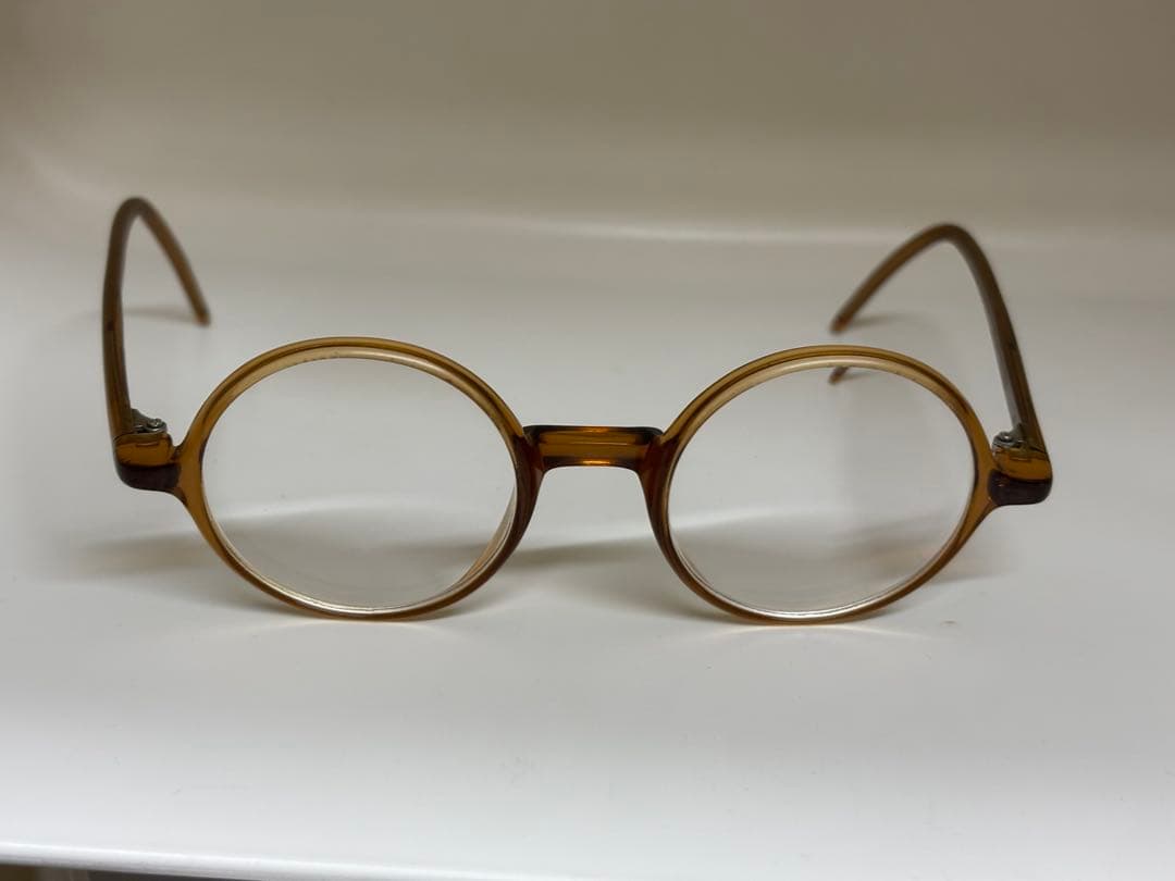 白山眼鏡　ラウンド型　メガネ　眼鏡