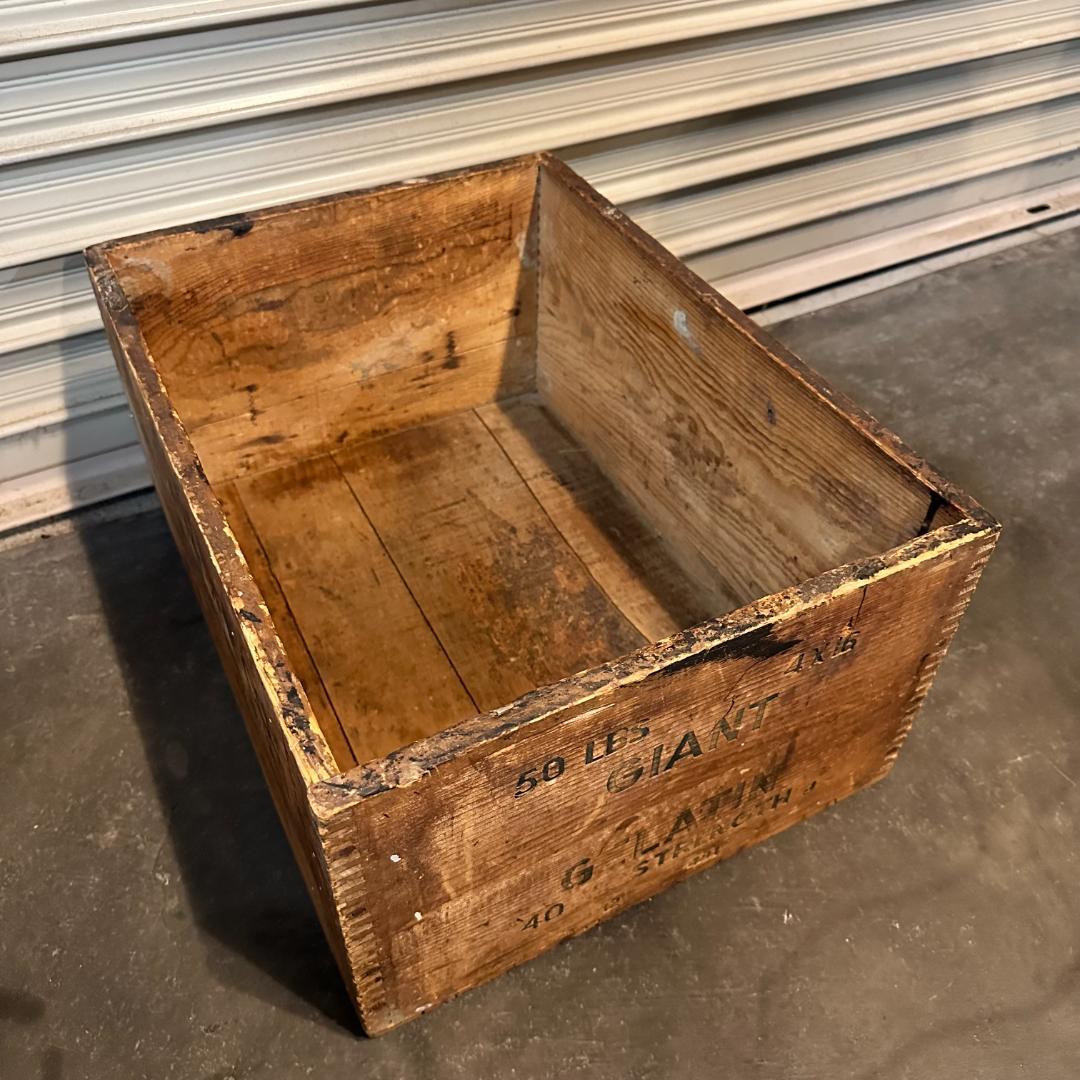 ATLAS POWDERヴィンテージ木箱