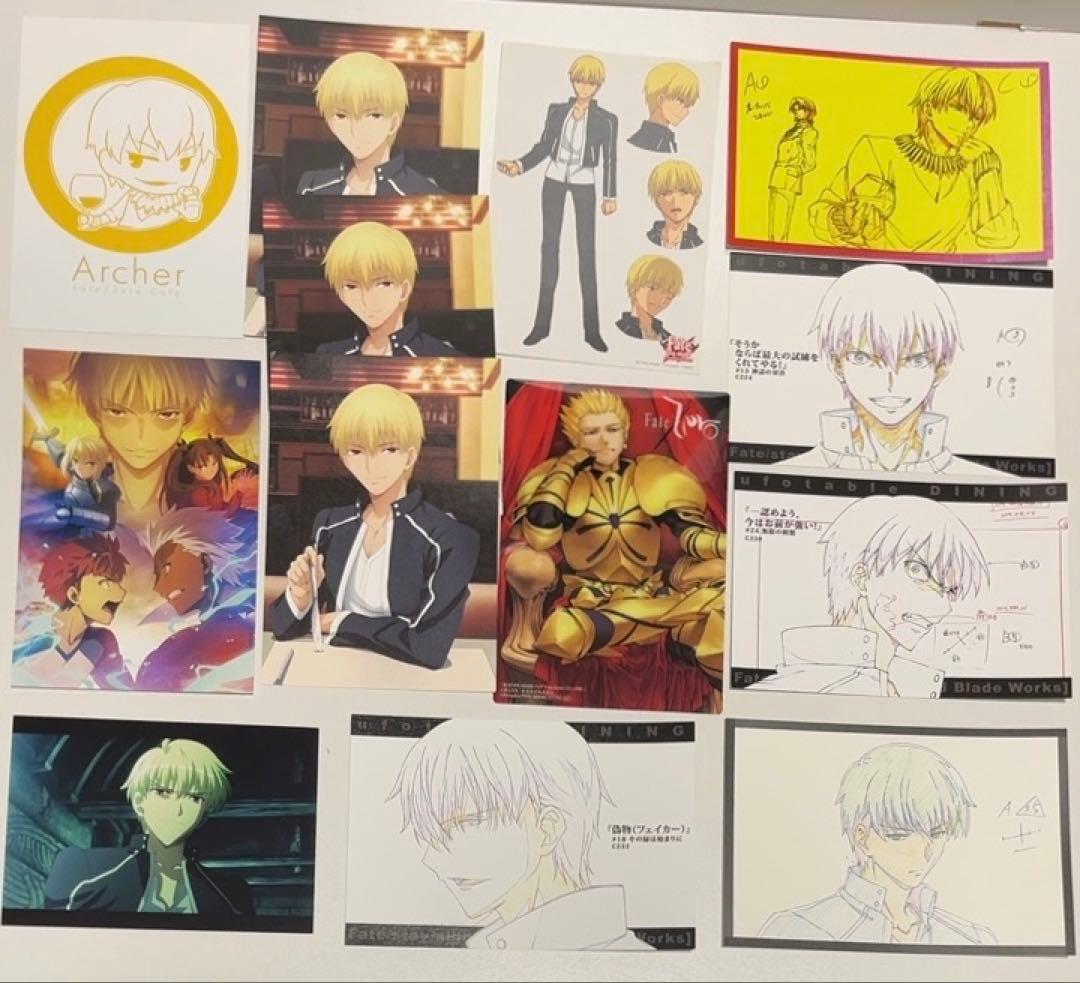 Fate fgo ギルガメッシュ　フィルム風ブックマーカー　DINING AJ