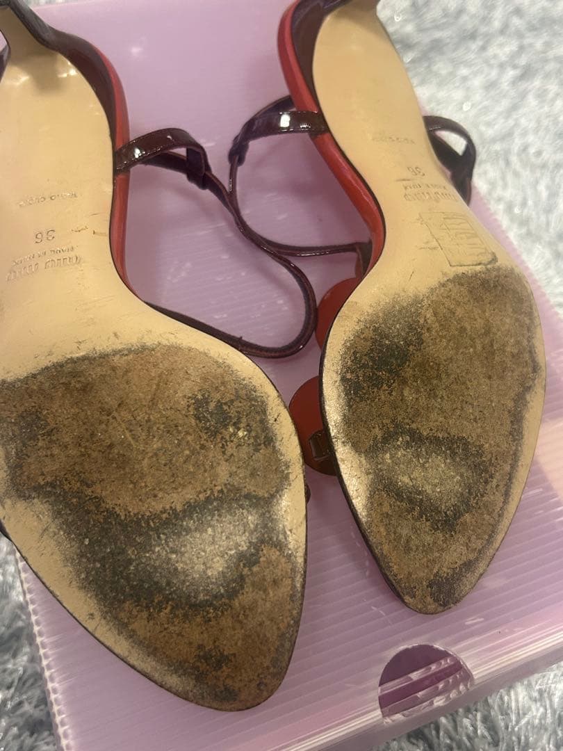 miu miu サンダル 36