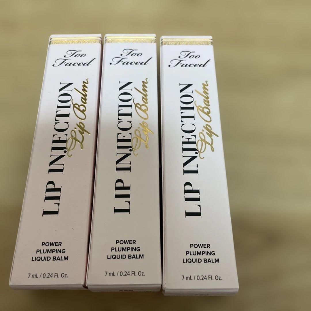Too Faced 3本 パワープランピングリップバーム