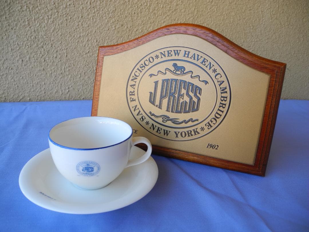 J.PRESS/ジェイプレスのブランドポップと カップ＆ソーサーセット