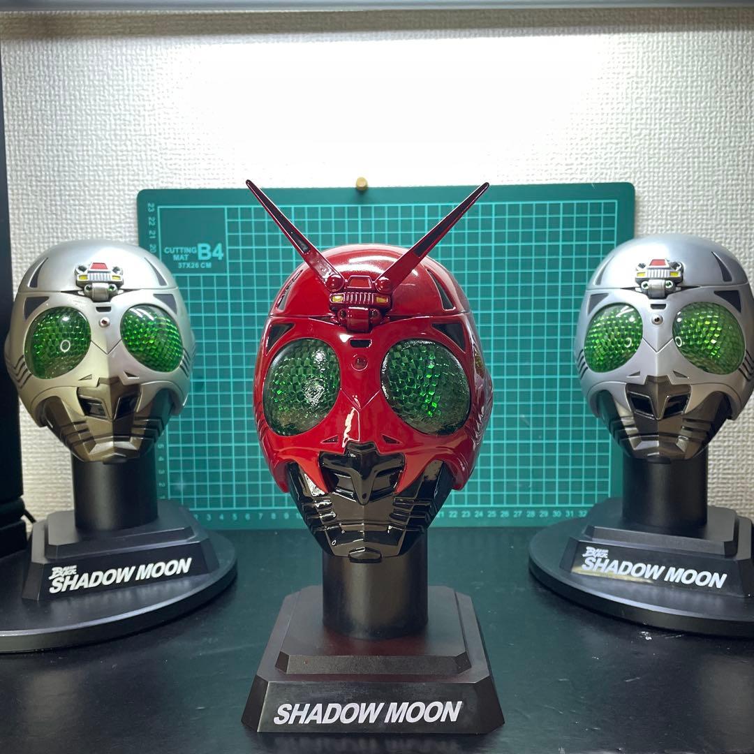 仮面ライダーシャドームーン SHADOW MOON レッド ヘルメット