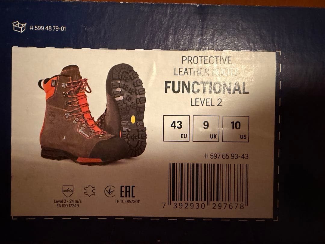 プロテクティブレザーブーツ ファンクショナル24