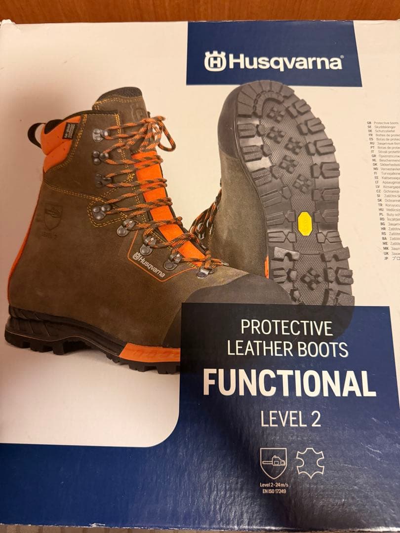 プロテクティブレザーブーツ ファンクショナル24