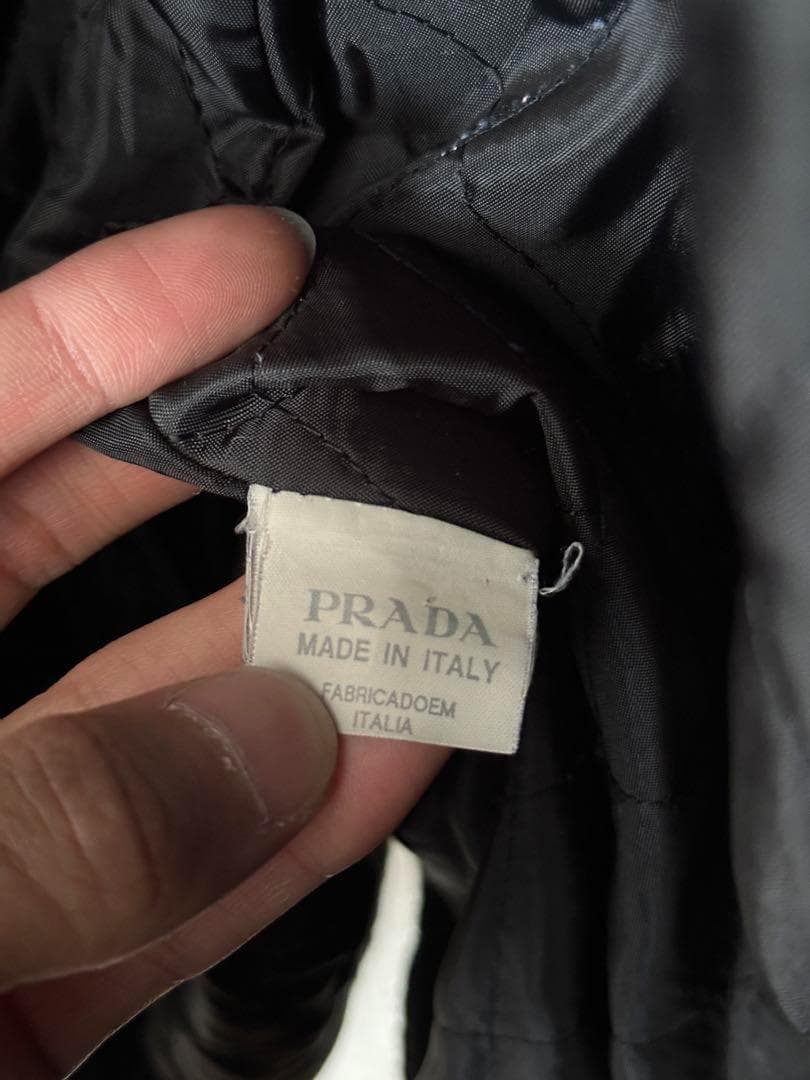 ジャケット・アウター Prada Sport Logo Long Hooded Coat