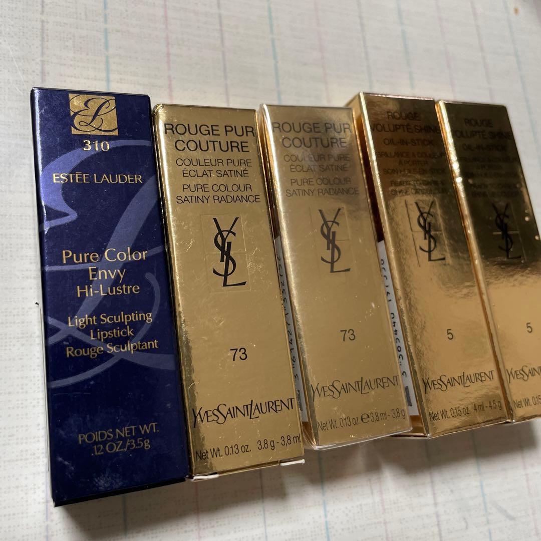 YSL 73,5 & Estée Lauder 310