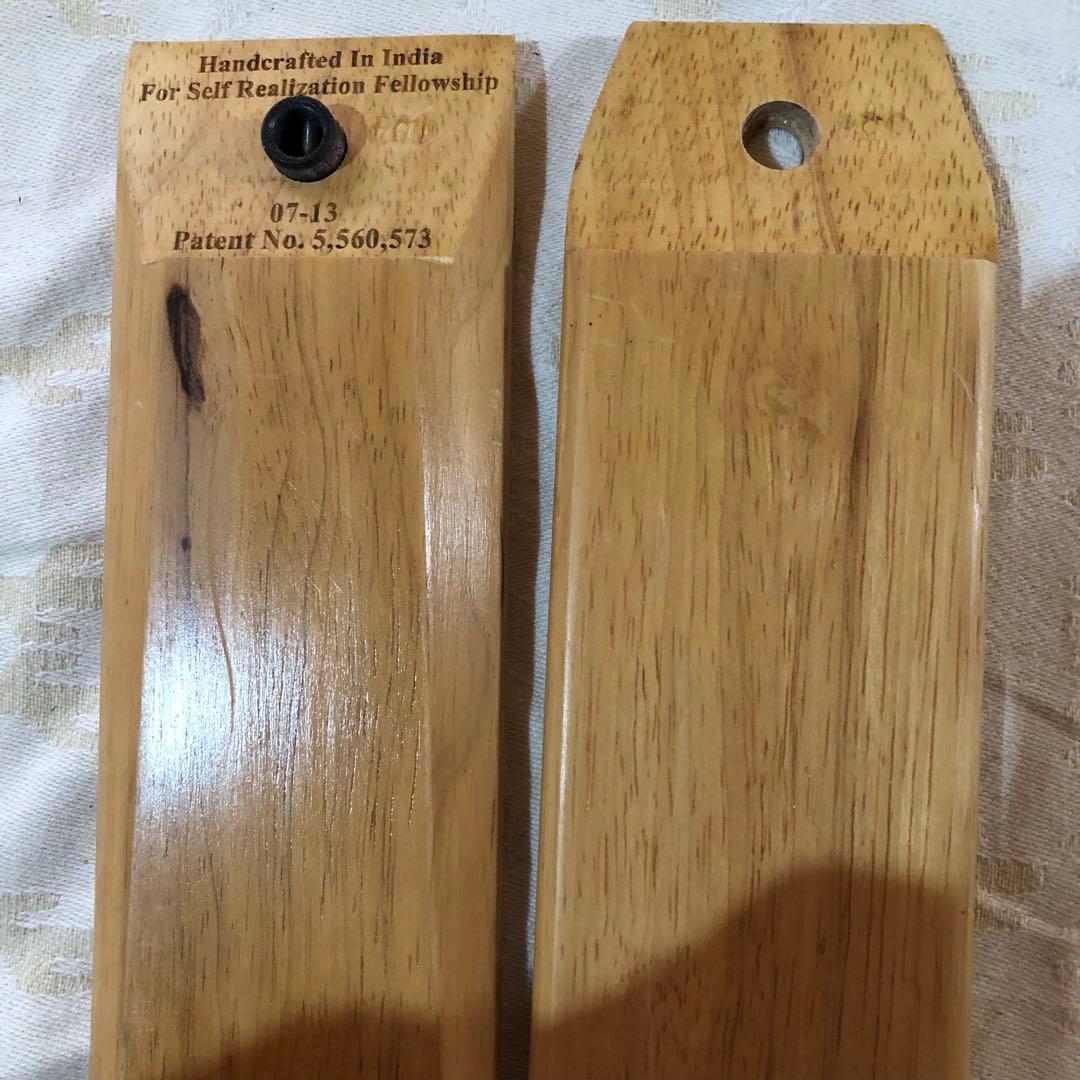 クリアヨガ　瞑想用T字型支柱　　パラマハンサ・ヨガナンダ　SRF