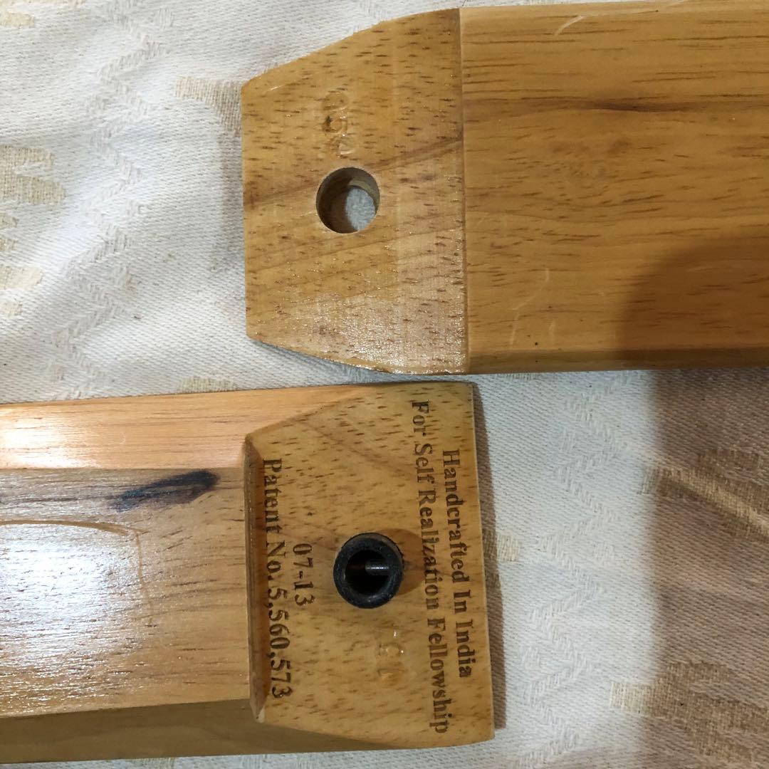 クリアヨガ　瞑想用T字型支柱　　パラマハンサ・ヨガナンダ　SRF