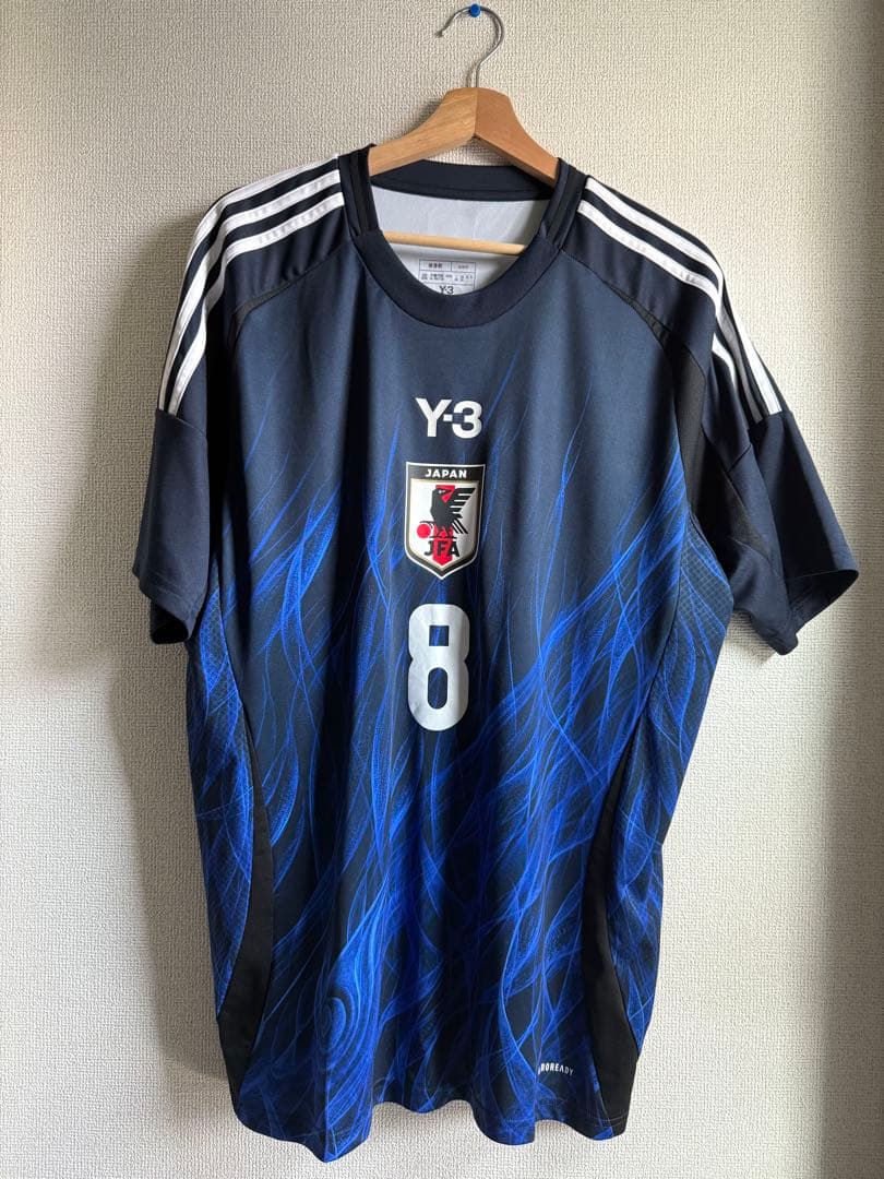 Y-3 サッカー日本代表 MINAMINO 8番 レプリカユニフォーム