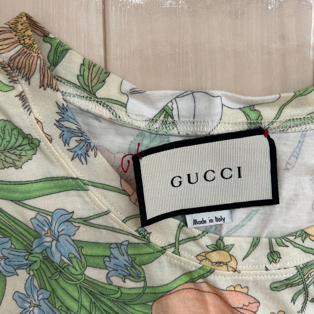 GUCCI 花柄 Tシャツ 半袖　フローラル