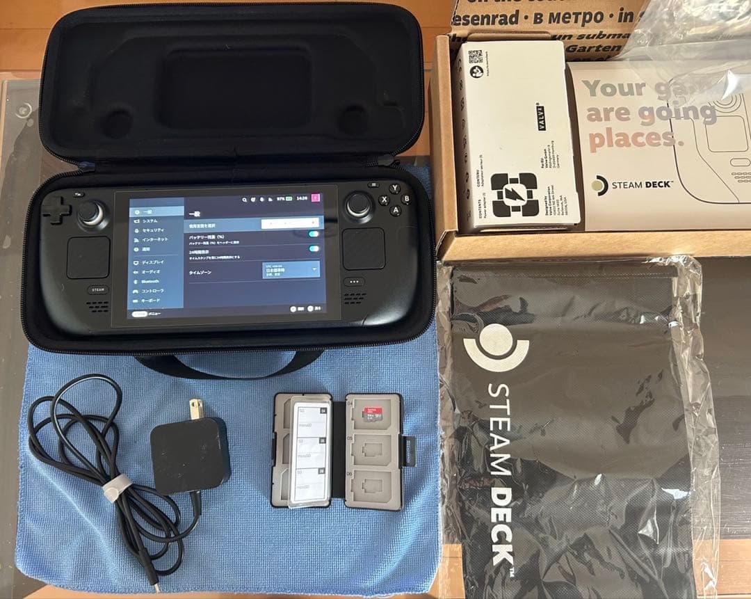 スチームデック【美品セット②】steam deck/64GB