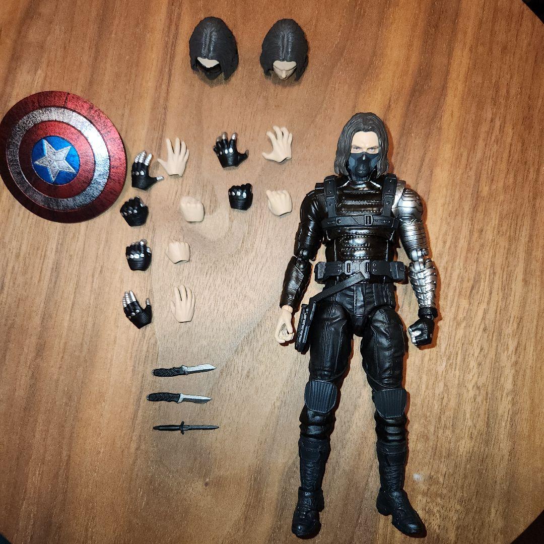 ウィンター・ソルジャー キャプテン・アメリカ　MAFEX　バッキー