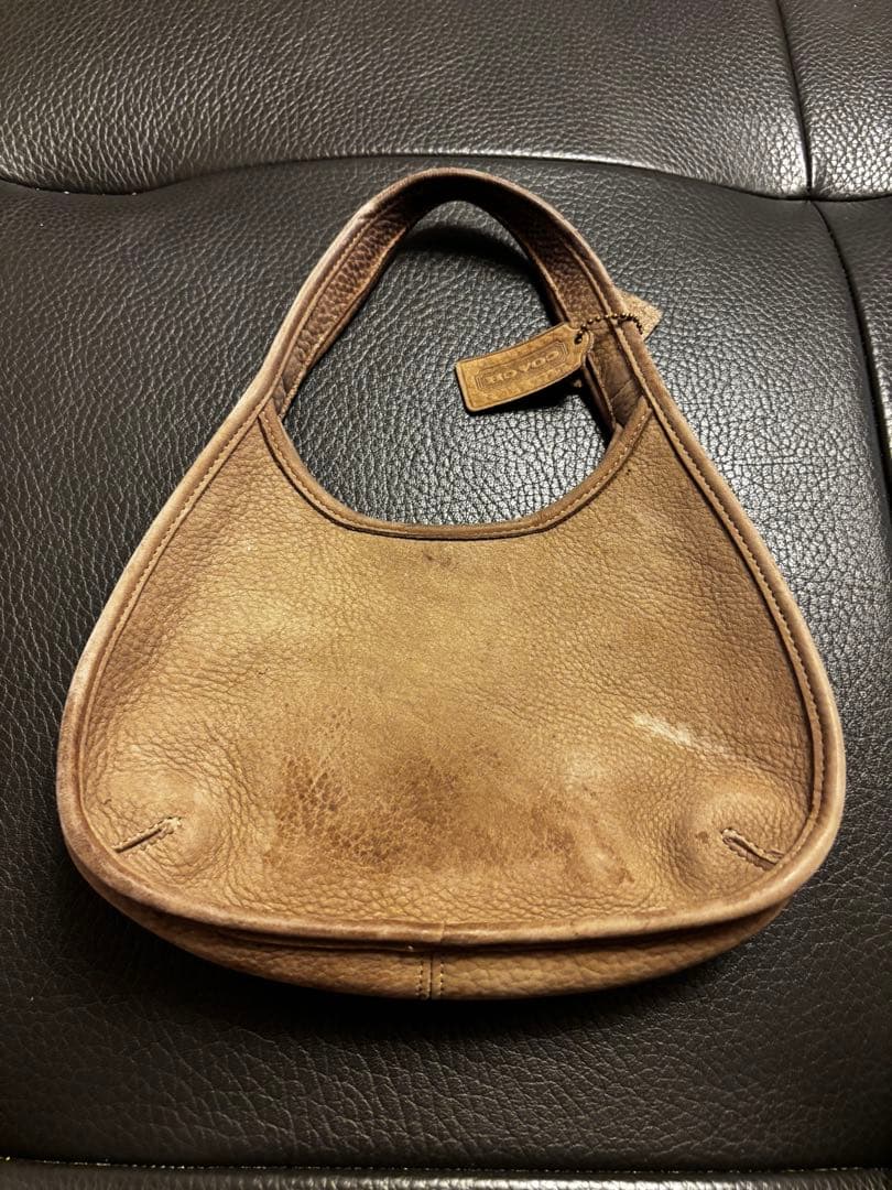 Vintage Coach Ergo ヌバック革　ベージュ