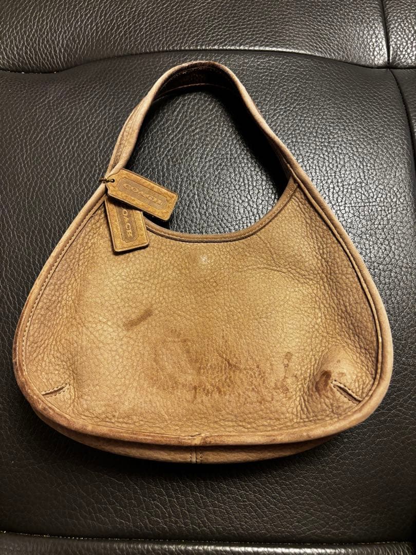 Vintage Coach Ergo ヌバック革　ベージュ