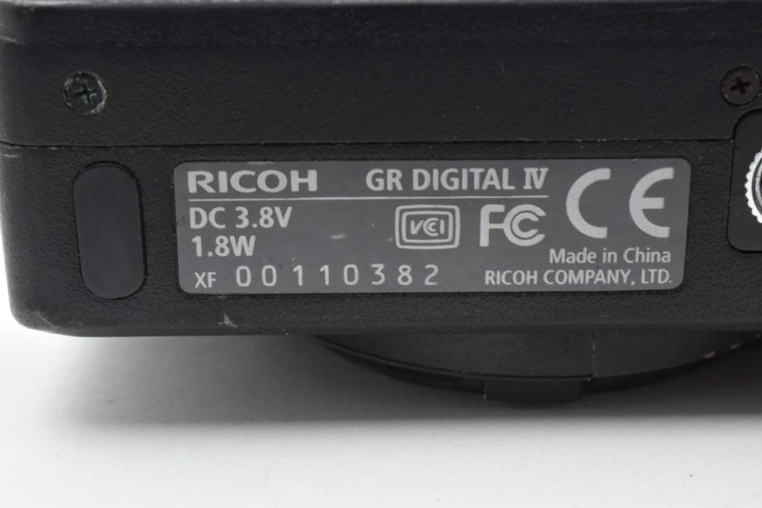■ 美品 ■ リコー RICOH GR DIGITAL Ⅳ