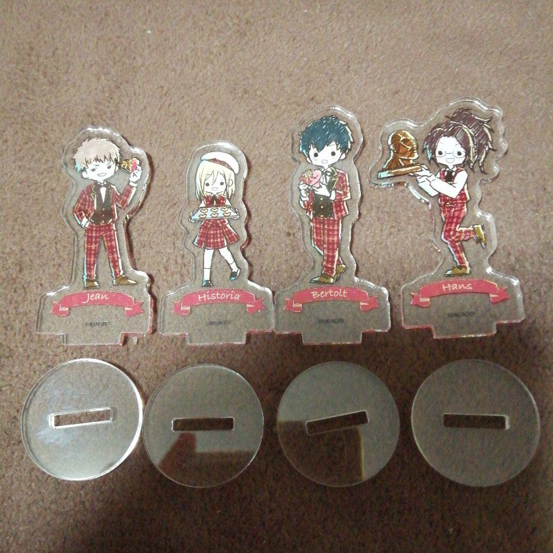 進撃の巨人 グラフアート バレンタイン アクリルスタンド 8個 セット