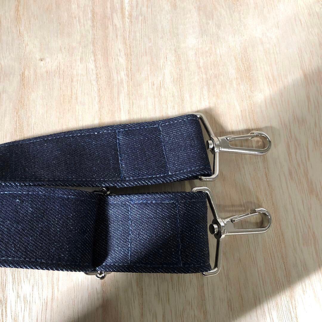 たけ柴犬犬　ショルダーバッグ　ネイビー　両開きファスナー