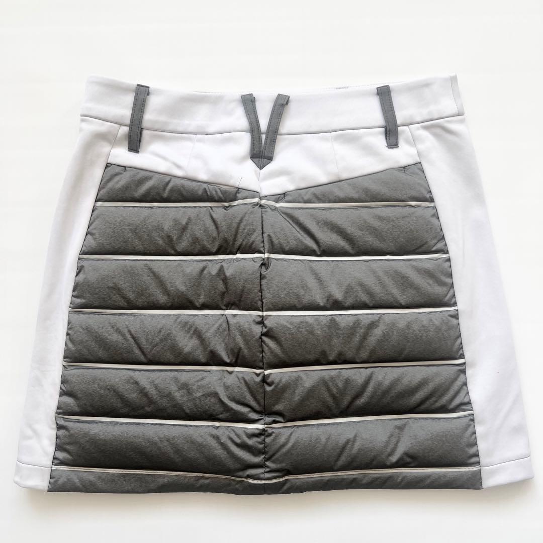 DESCENTE GOLF デサントゴルフ　中綿　ダウン　スカート　XS グレー