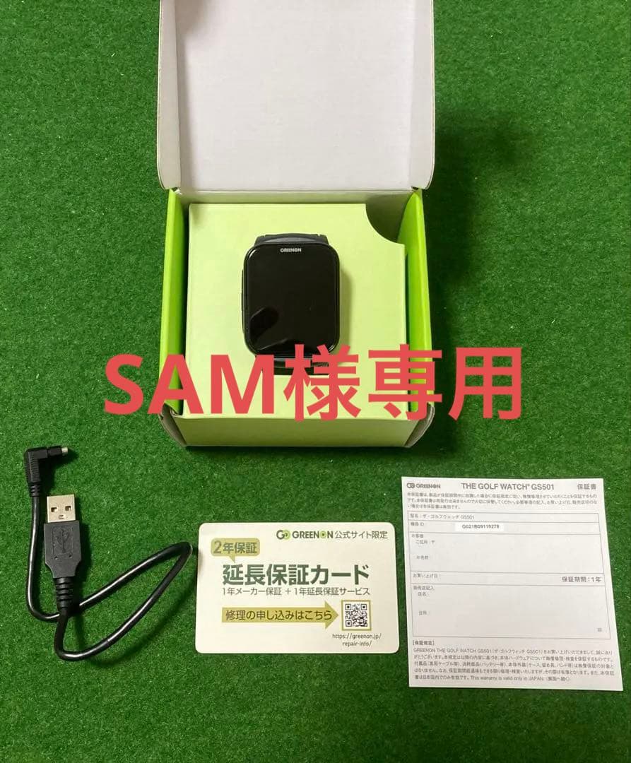 グリーンオン GPSウォッチ GS501