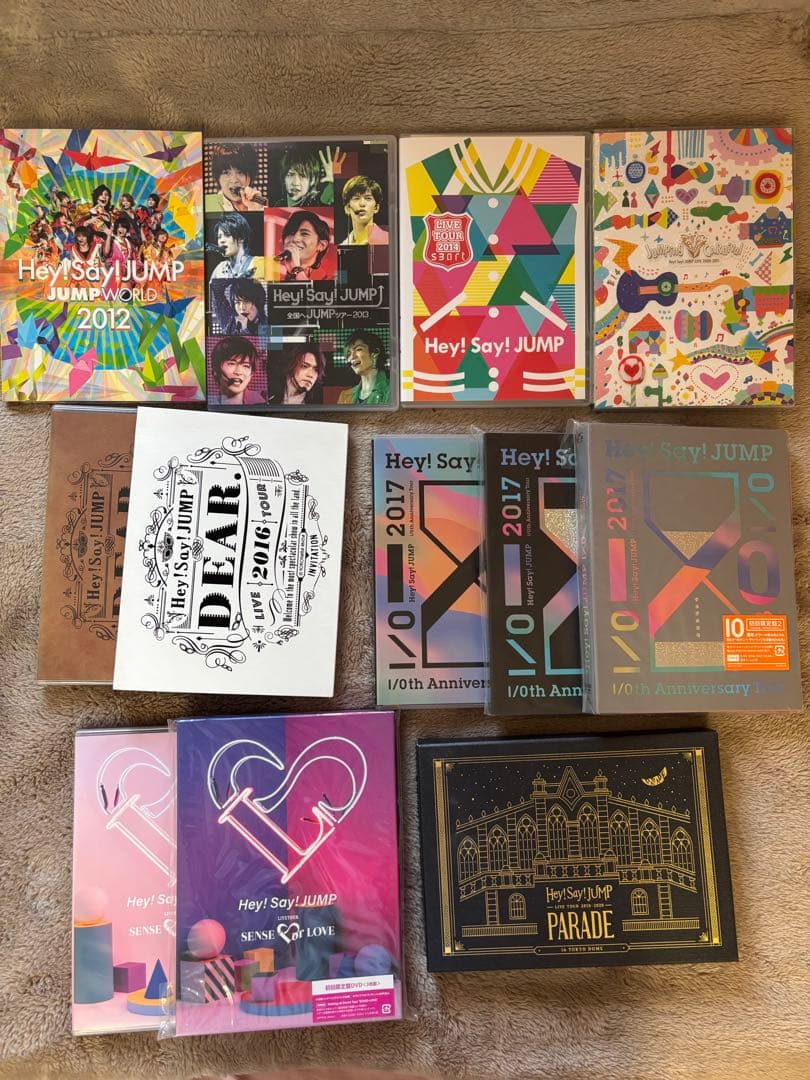 Hey! Say! JUMP ライブDVD 2012-2020 美品 初回限定有