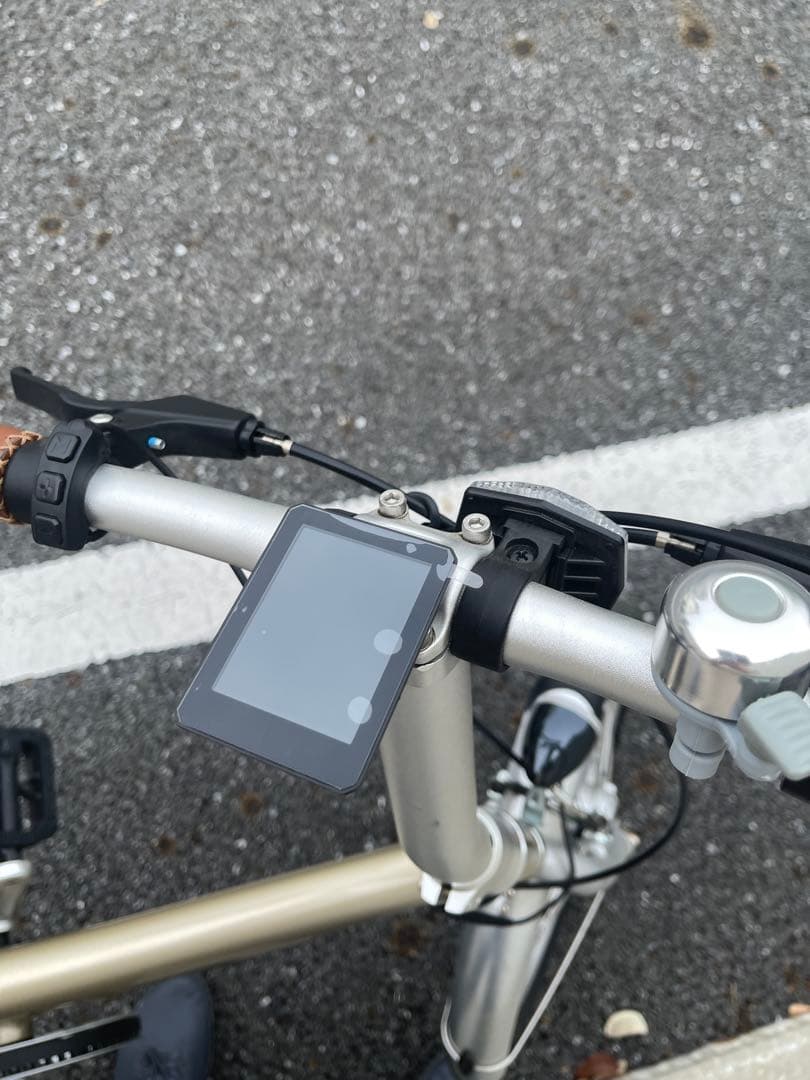 【やまやま】　wimo coozy シャンパンゴールド　電動アシスト自転車