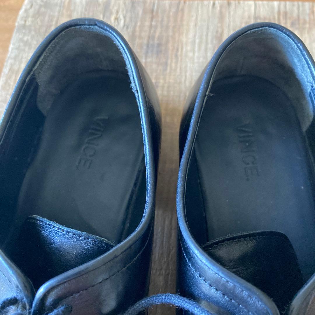 Vince プレーントゥ　マニッシュ　ドレスシューズ　革靴　レザーシューズ