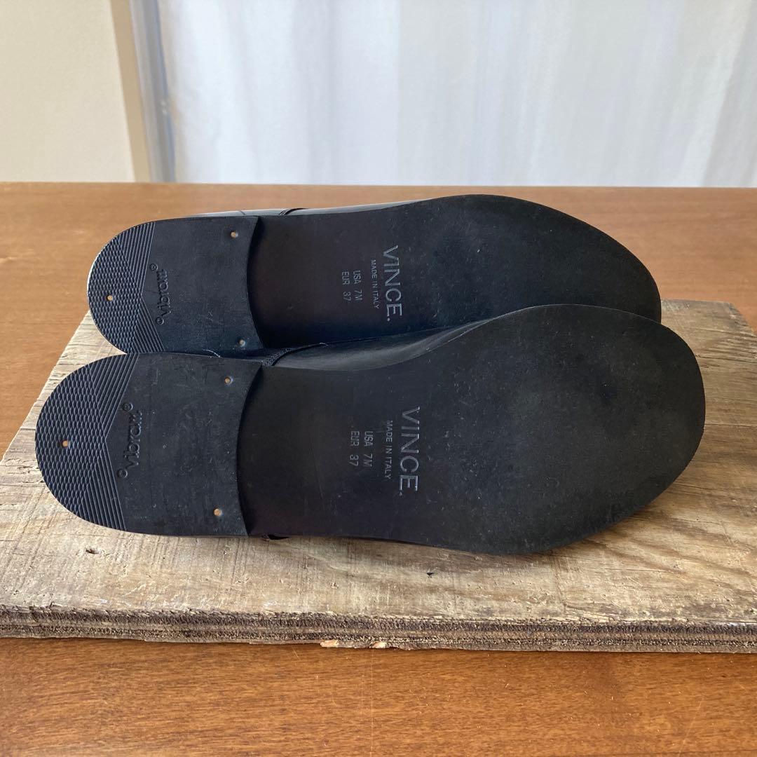 Vince プレーントゥ　マニッシュ　ドレスシューズ　革靴　レザーシューズ