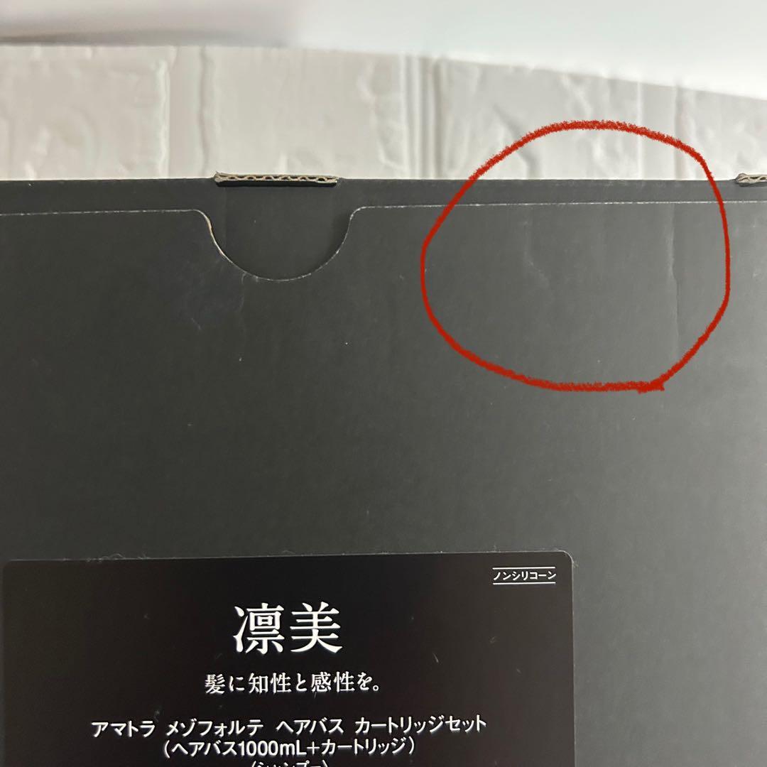 アマトラAmatora メゾフォルテ ヘアバス & レスキューパック1000mL