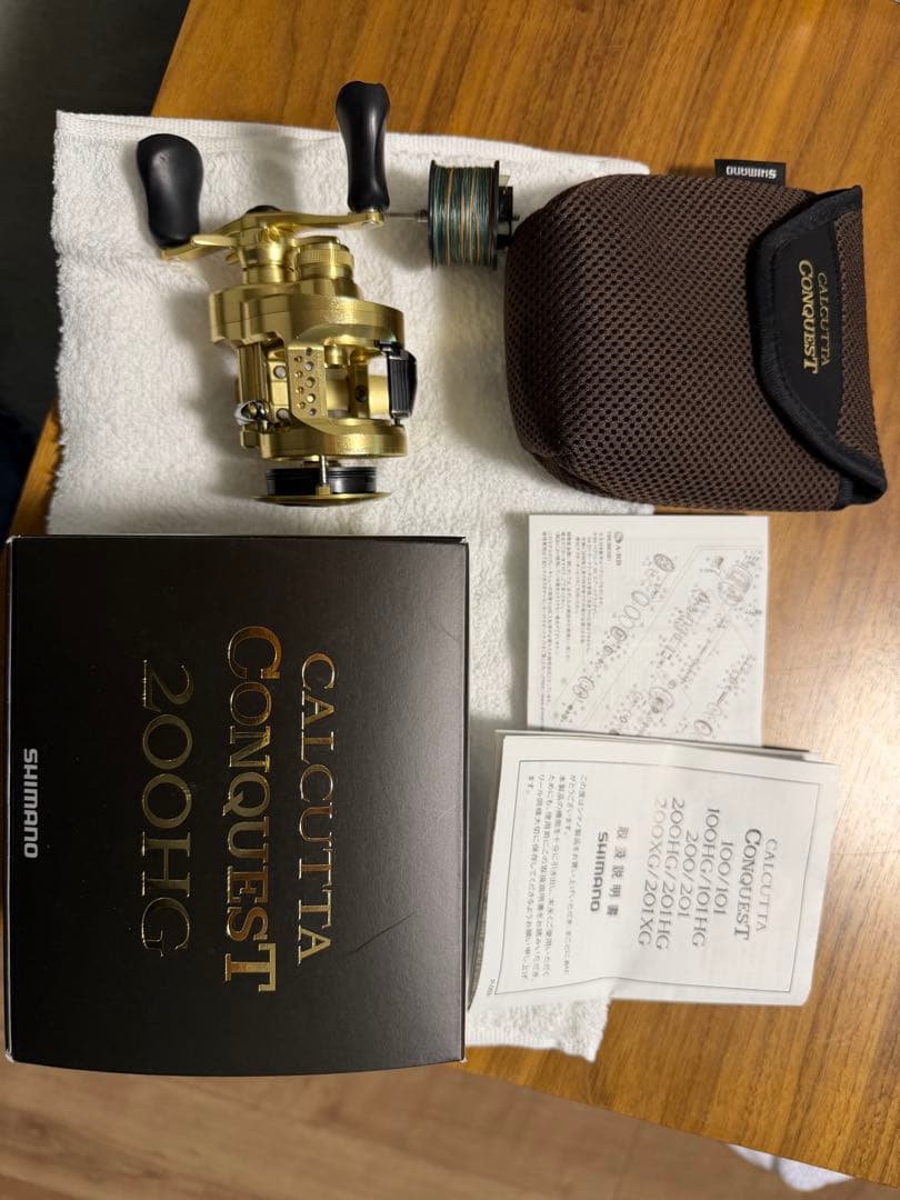 リール SHIMANO 21CALCUTTA CONQUEST 200HG