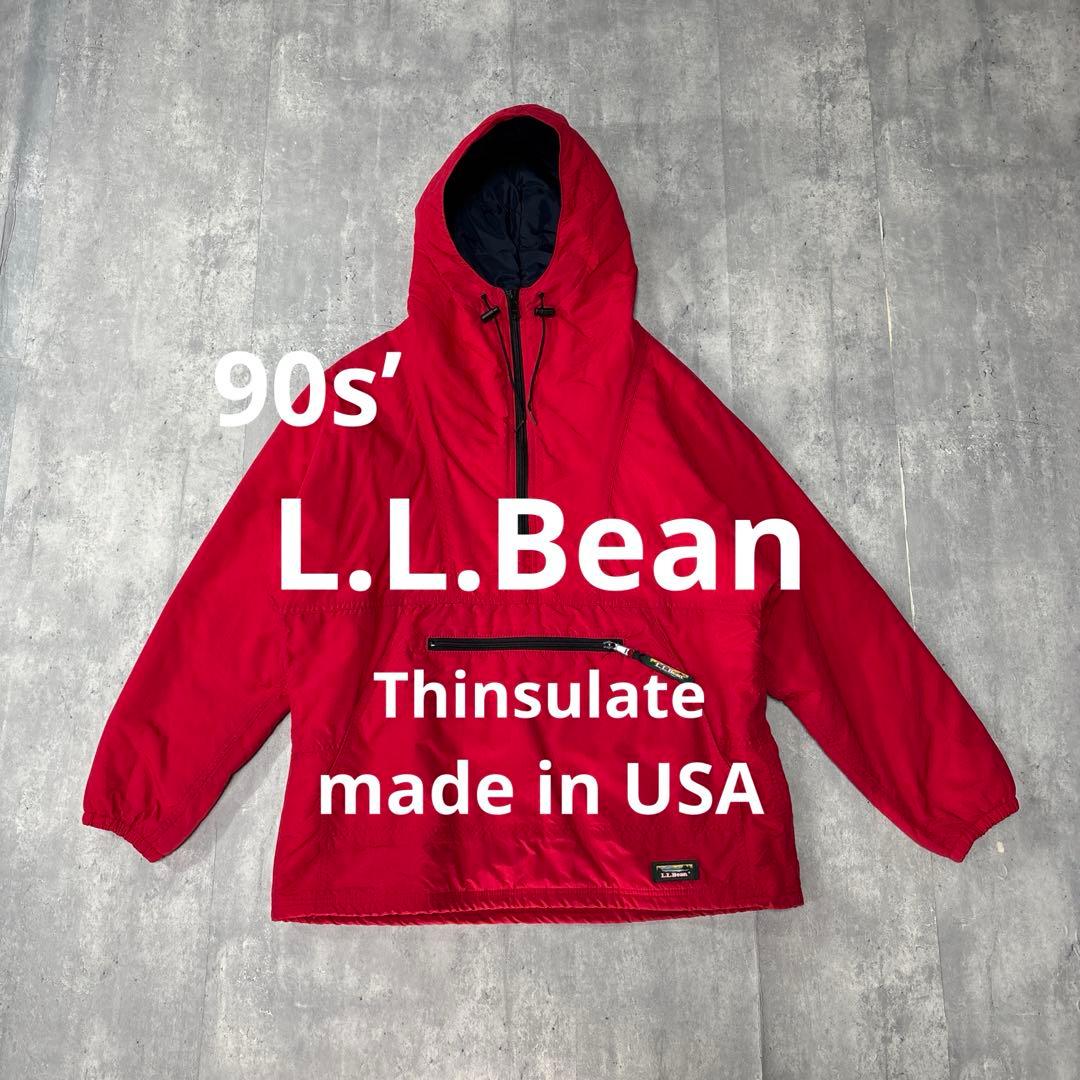 90s’ L.L.Bean Thinsulate アノラックパーカー USA製
