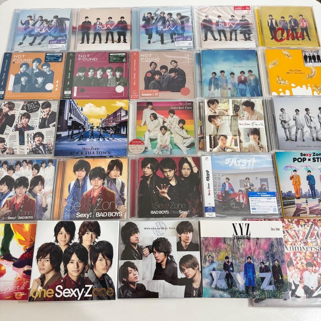 SexyZone シングル、アルバム