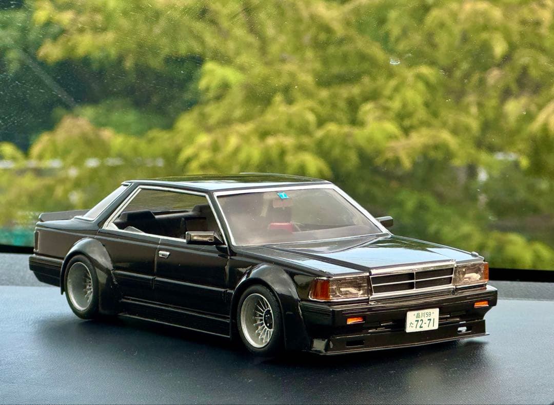 ジ*ー様 【絶版完成品】フジミ•Y30 グロリア　前期型　エアダムワークス