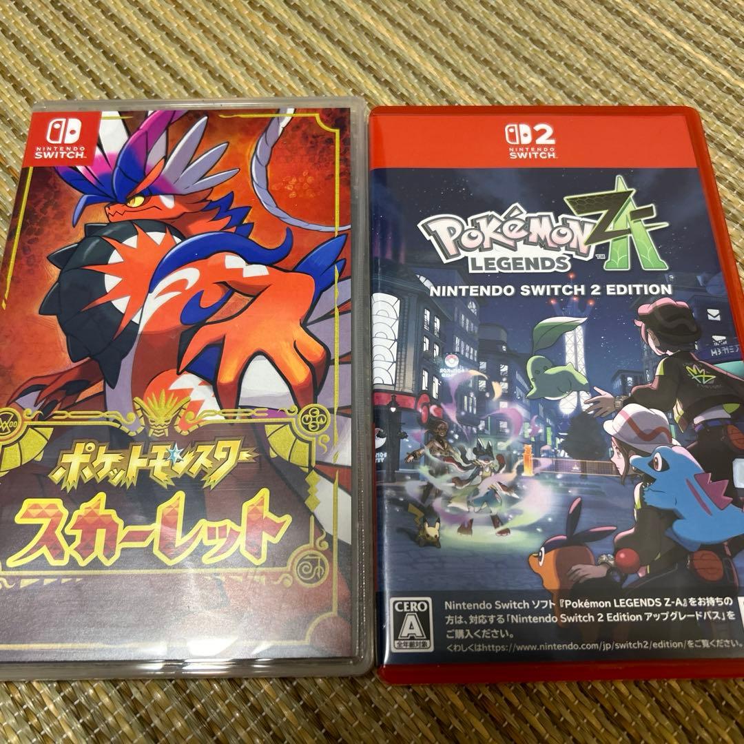 ポケモンZA ポケットモンスタースカーレット ゲームソフト