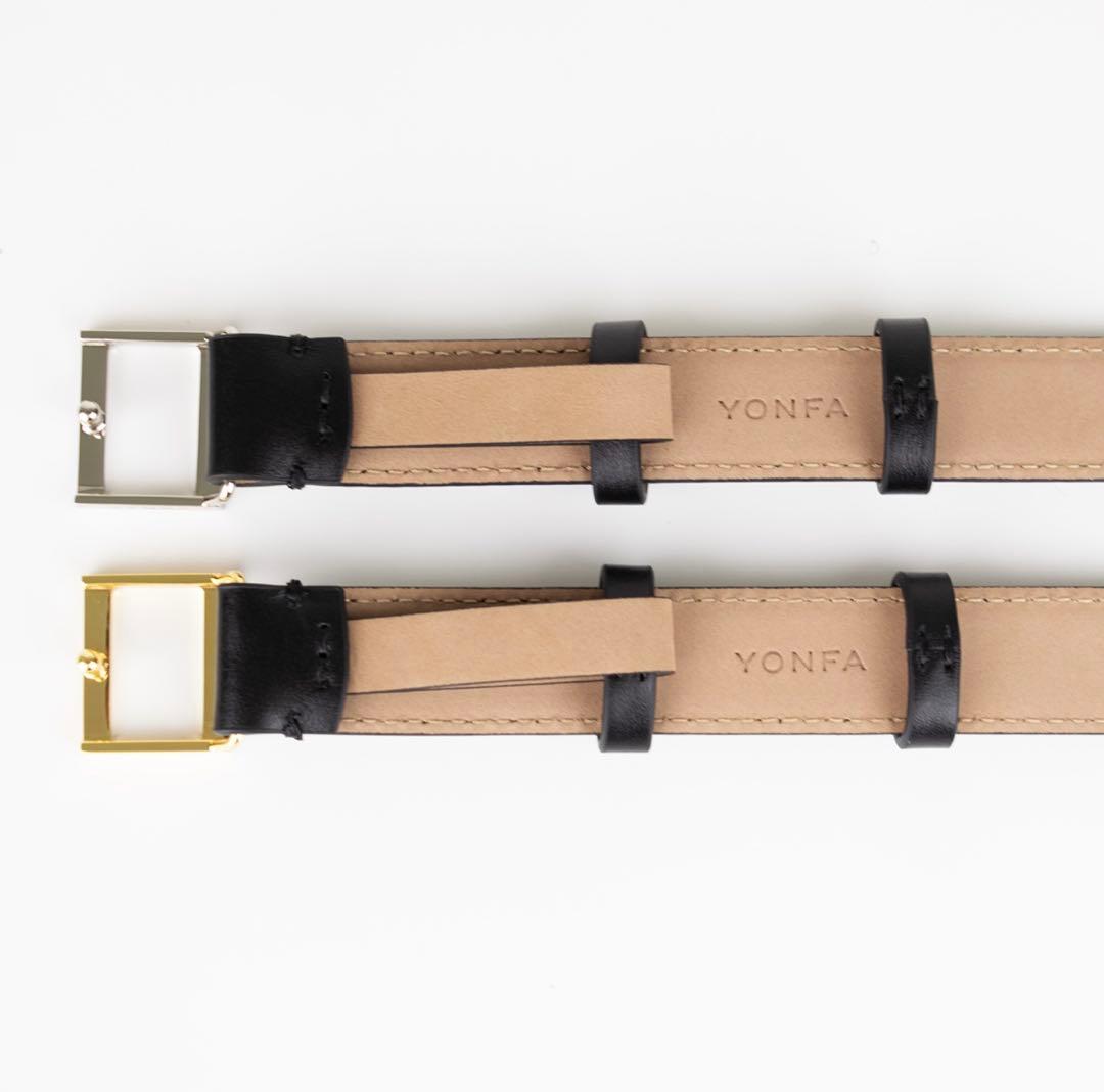YONFA ヨンファ　ベルト　シルバー S