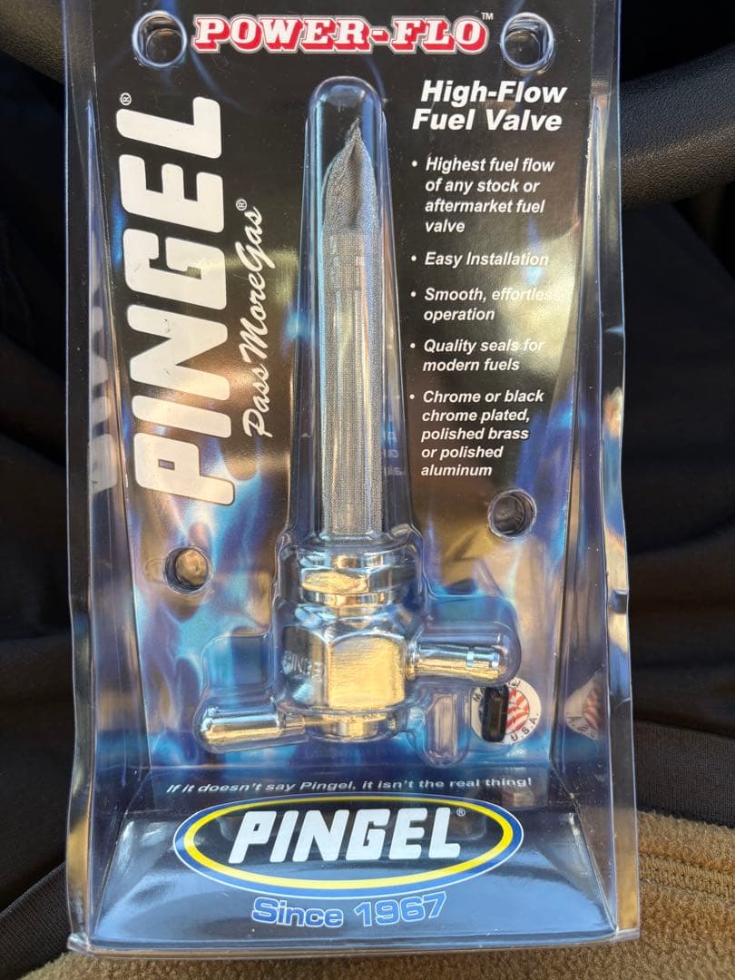 PINGEL ピンゲル 4311-CH 22mm 燃料コック