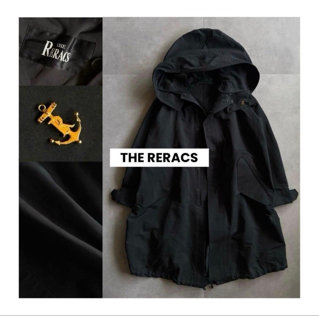 【おまとめ2点✨】THE RERACS ウールメルトンロングモッズコート