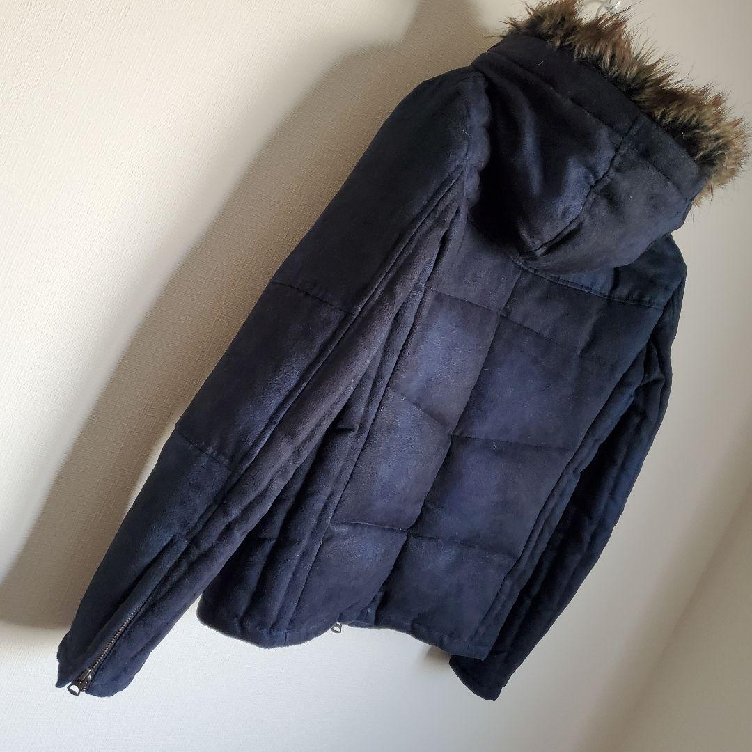 美品 TORNAD MART microsuède down jacket M