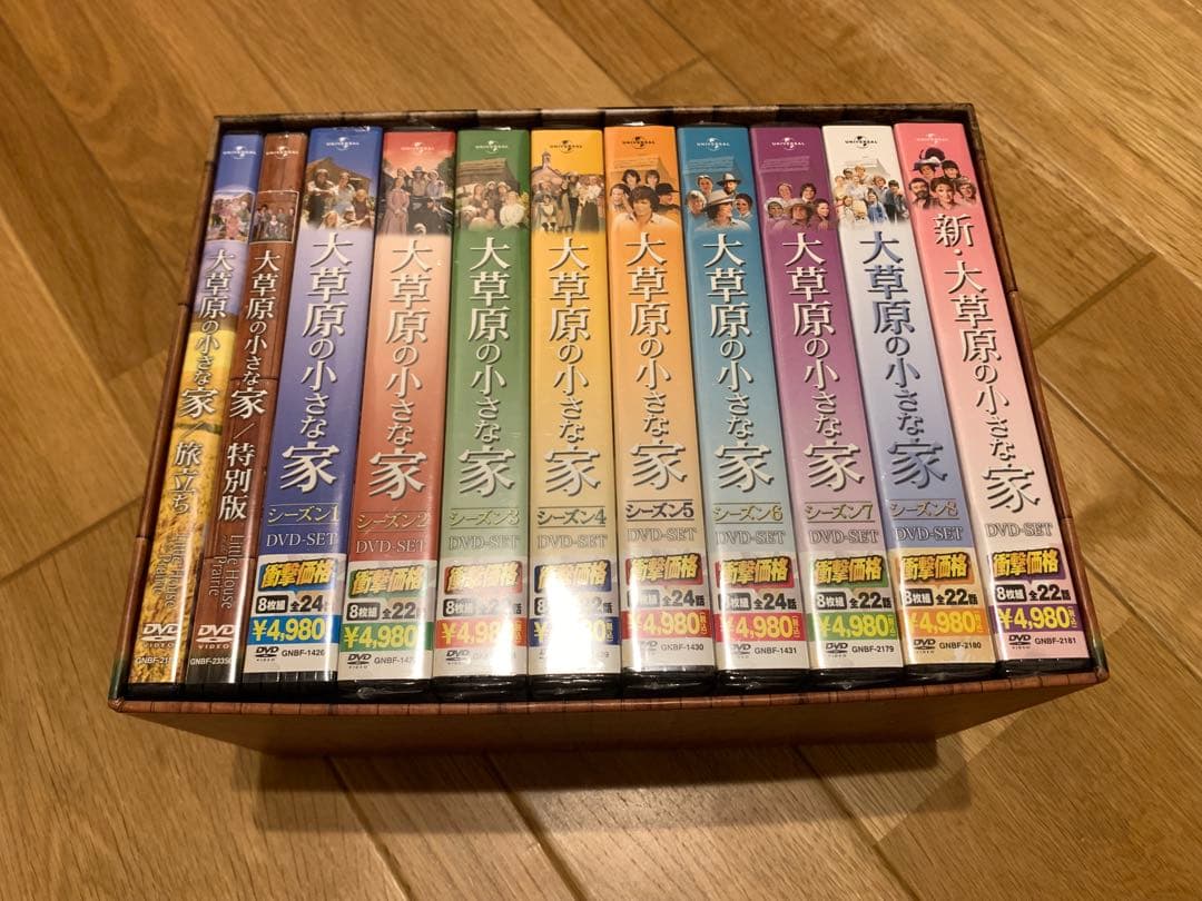 大草原の小さな家　DVDコンプリートBOX 全 76枚組 208エピソードを収録
