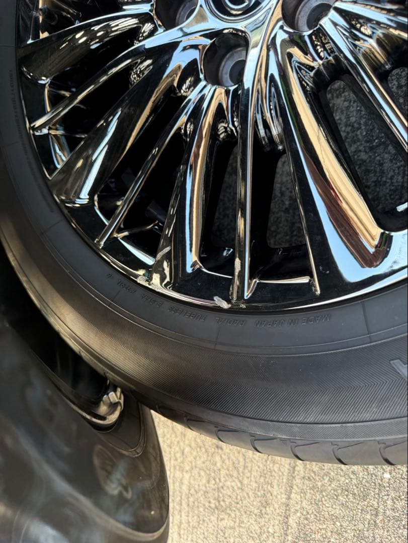 30アルファード後期　エグゼクティブラウンジ　純正ホイール　純正メッキ