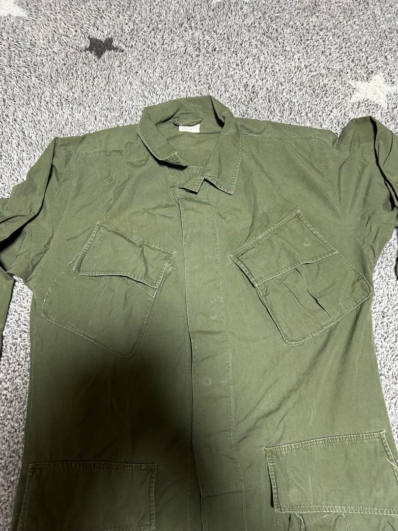 米軍放出3rdジャングルファイティンジャケット　ミディアムロング　M