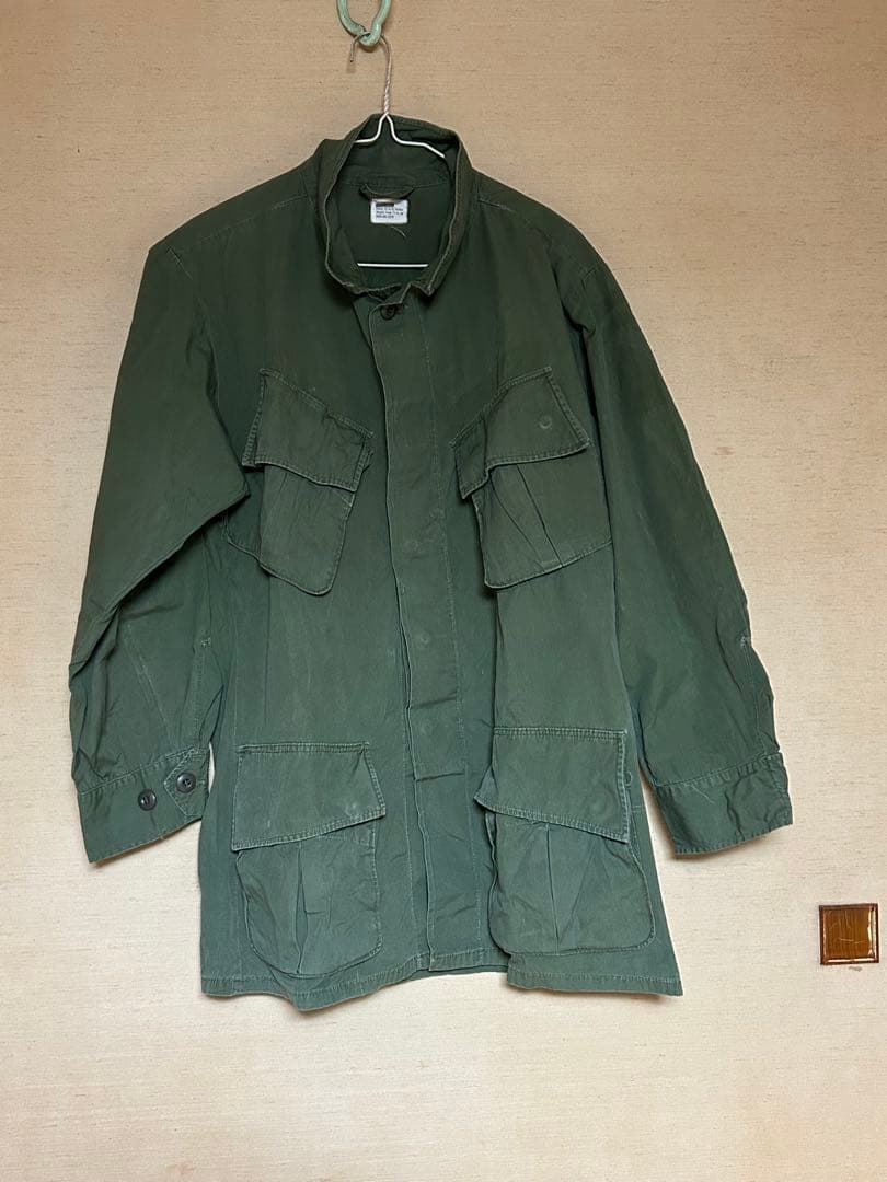 米軍放出3rdジャングルファイティンジャケット　ミディアムロング　M